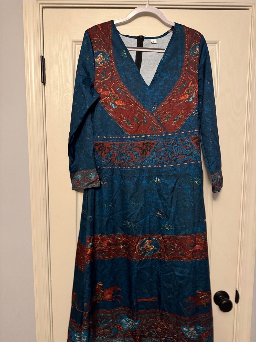 Comstylish Women’s Western Dress in Size Large. New in the package.